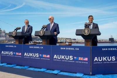 Acuerdo de Aukus: Australia, Reino Unido y EE. UU. acuerdan un proyecto de submarino nuclear
